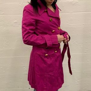 Marc By Marc Jacobs trench coat cotton Pink S